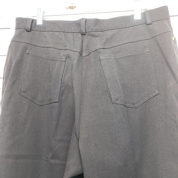 Jacobson's Black 5 Pocket Stretch Jean Pants 14 #102 Zipper Fly NWT - Picture 3 of 11